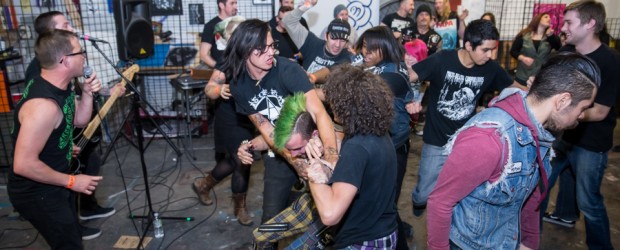 Images: The Shell Corporation, Illicitor, Brutal Resistance May 7, 2014 at The Artistic Armory