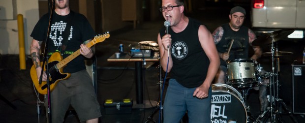 Images: The Shell Corporation, D-Cent Jerks August 16, 2014 at The Artistic Armory