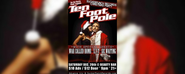 Contest: Win Tickets to see Ten Foot Pole at the Beauty Bar 12/20